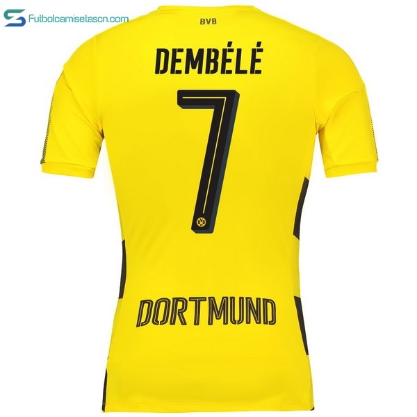 Camiseta Borussia Dortmund 1ª Dembele 2017/18